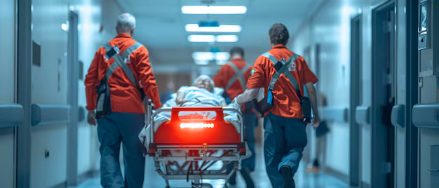 group workers hazmat suits walking corridor hospital 173749 5974